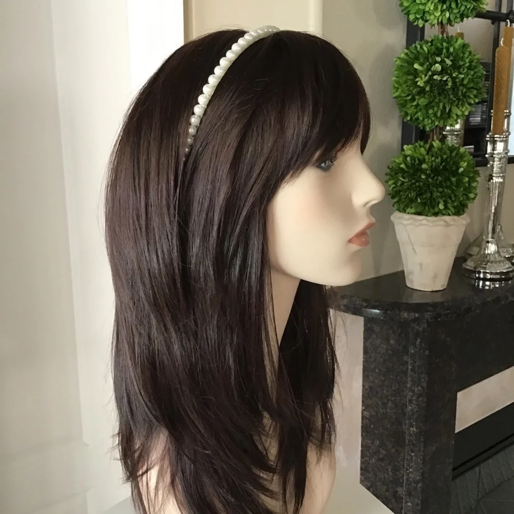 NEW White Faux Pearl Headband Hair Bridal Party Wedding Halloween Costume Crafts